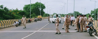 Road accident: fatal accident on flyover; One killed