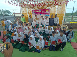 Students were honored at Sunshine Classes