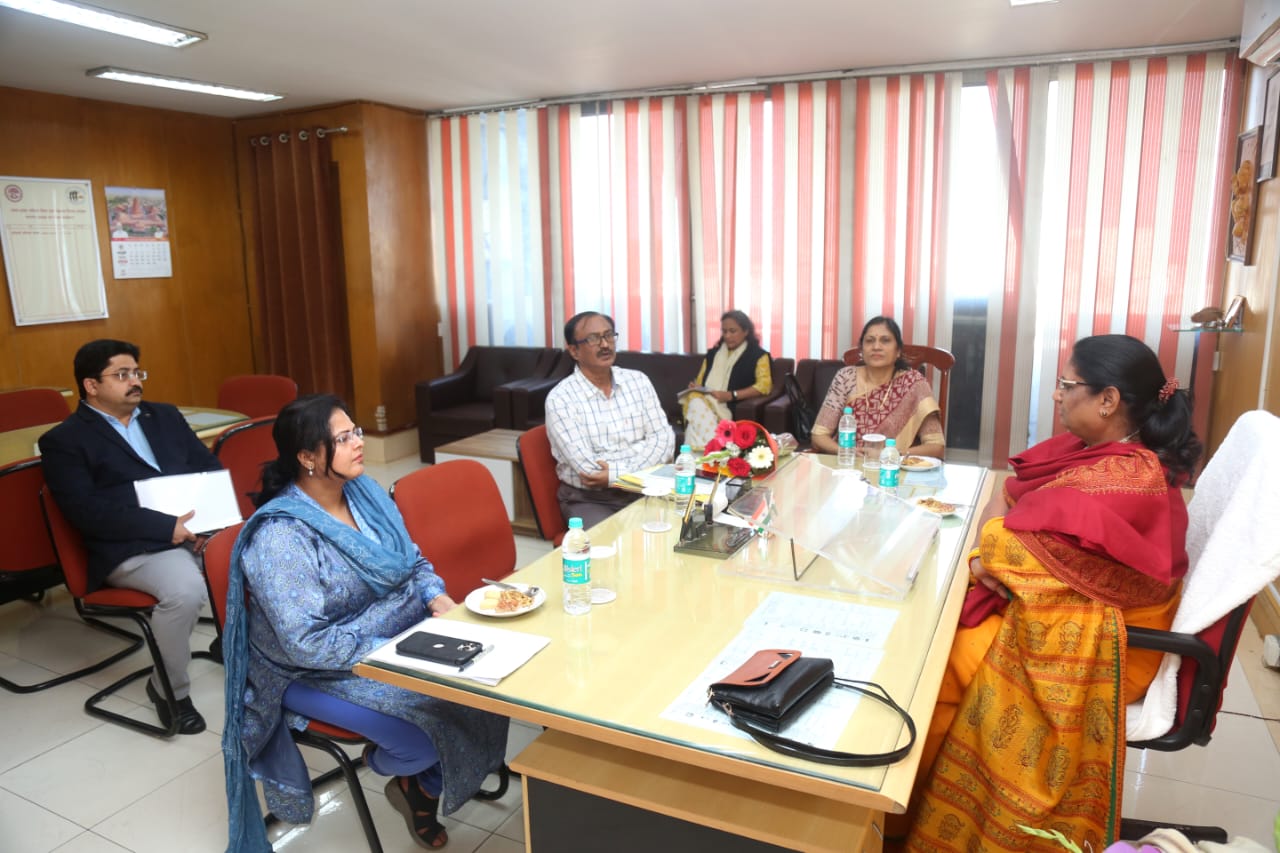 Minister Ms. Nirmala Bhuria took charge as the President of Madhya Pradesh Women Finance and Development Corporation.