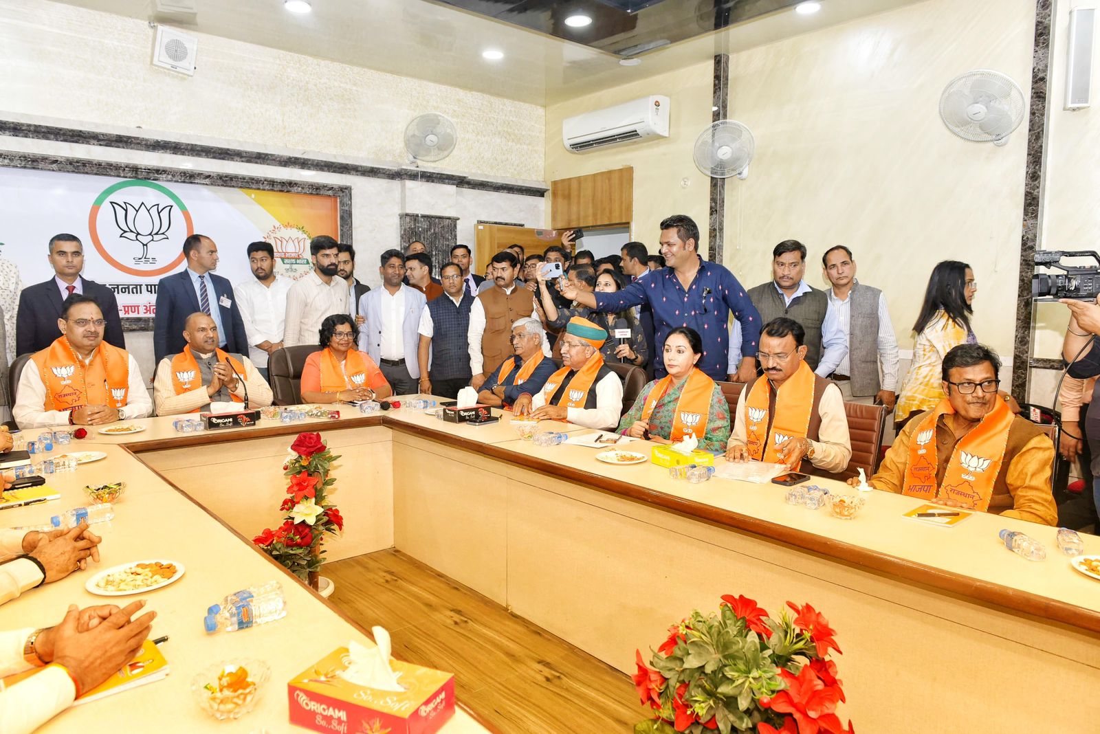 Core committee meeting held in BJP state office