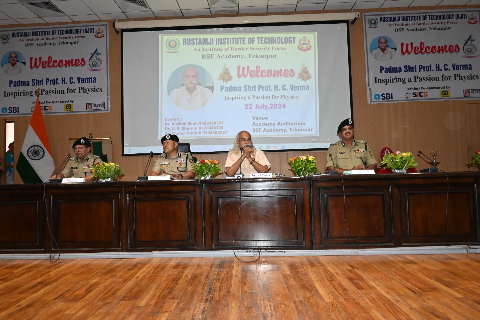 Silver Jubilee Year Celebration at Rustamji Institute of Technology (RJIT) located at Border Security Force Academy, Tekanpur.