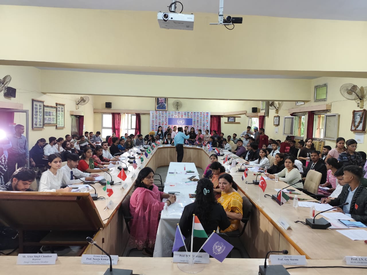 JU: Yuva Manthan Model United Nations Conference organized.