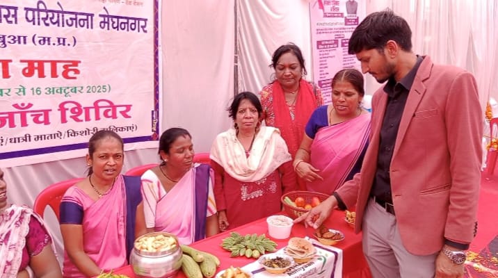 A camp was organized at the Meghnagar Community Health Center as part of the Healthy Women Empowered Family Campaign. - photo 5
