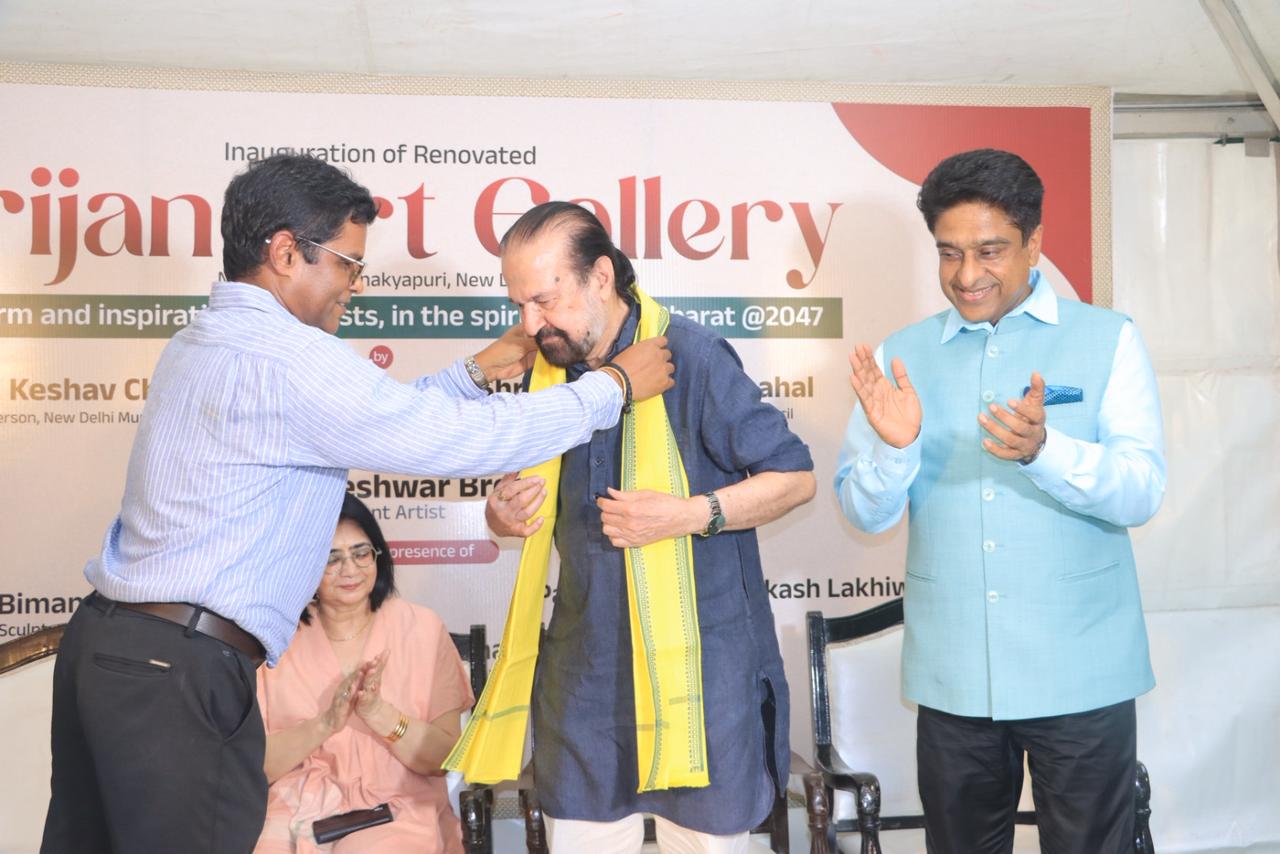 Art in the Heart of the Capital: Shri Keshav Chandra & Shri Kuljeet Singh Chahal Unveil Renovated ‘Srijan Art Gallery’ at Nehru Park - photo 3