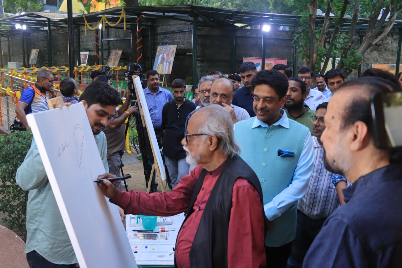 Art in the Heart of the Capital: Shri Keshav Chandra & Shri Kuljeet Singh Chahal Unveil Renovated ‘Srijan Art Gallery’ at Nehru Park - photo 5