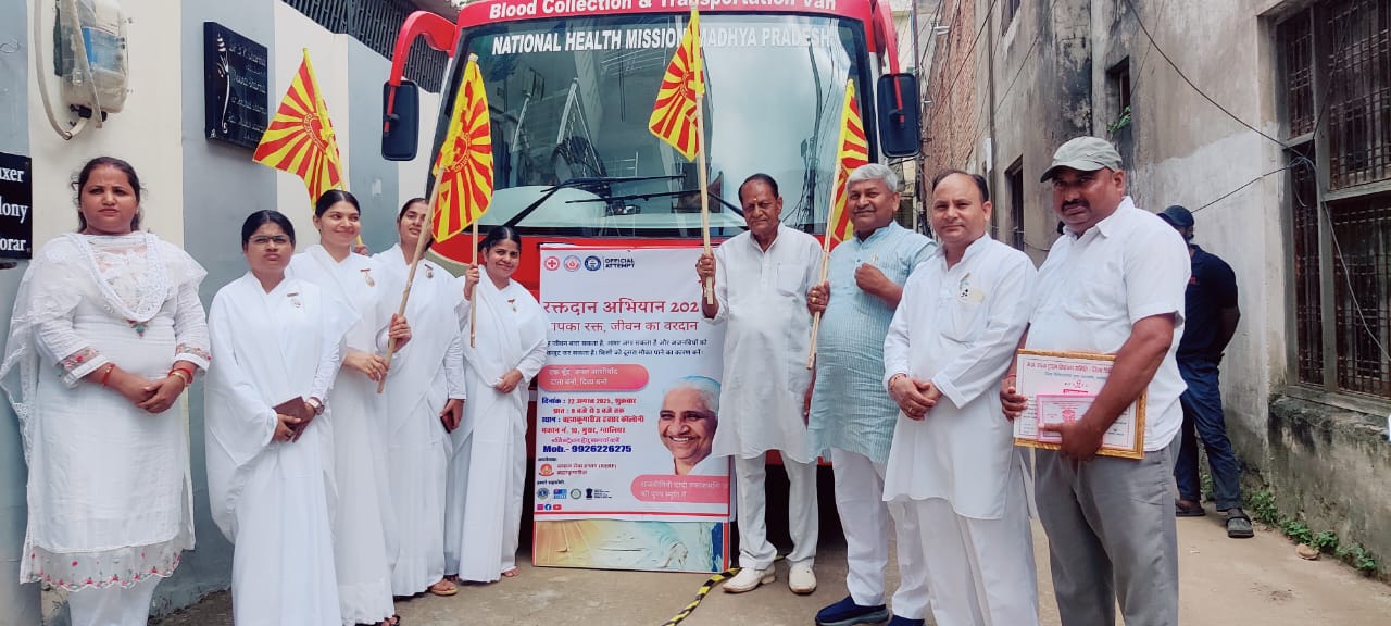 Three-day blood donation camp inaugurated at Brahma Kumaris Madhoganj Center - photo 7