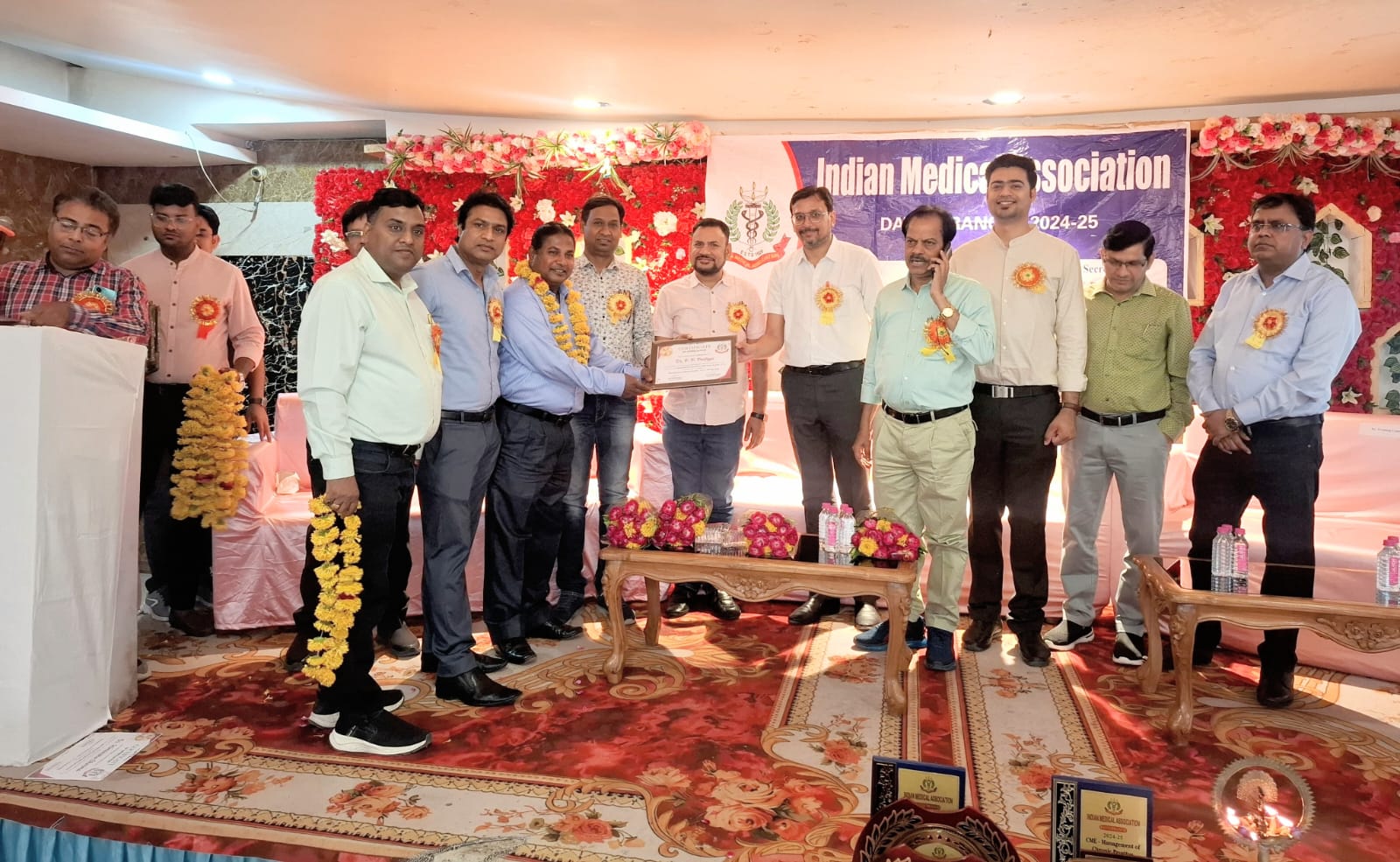IMA Datia organized a grand CME on the topic Management of Pruritis