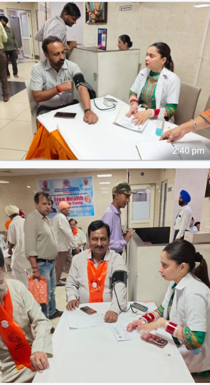 Working Journalist of India organised health checkup camp for journalists in collaboration with Delhi Sikh Gurudwara Management Committee - photo 2