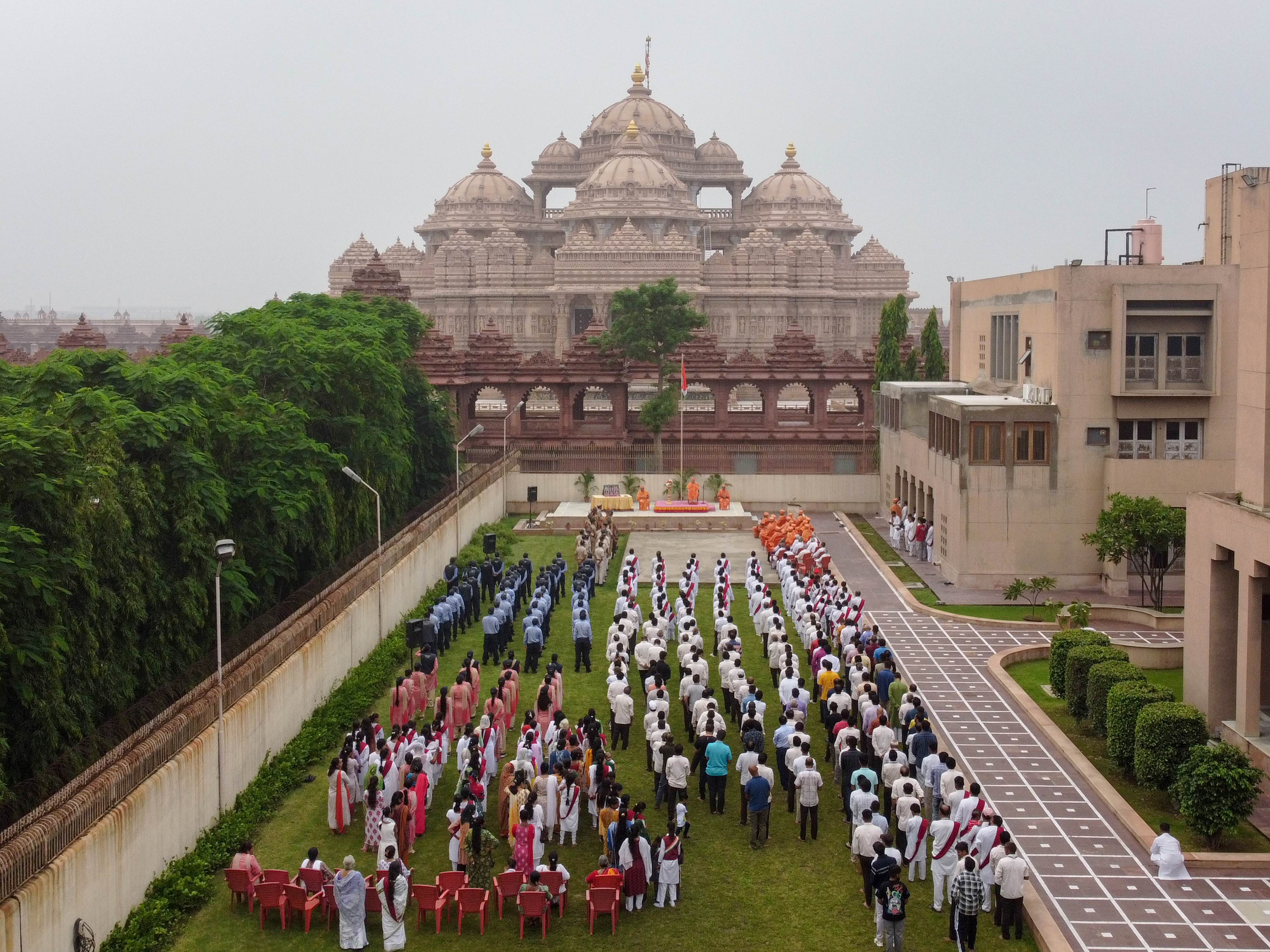 Indian Independence Day Celebrated at Swaminarayan Akshardham Mandir, New Delhi - photo 6