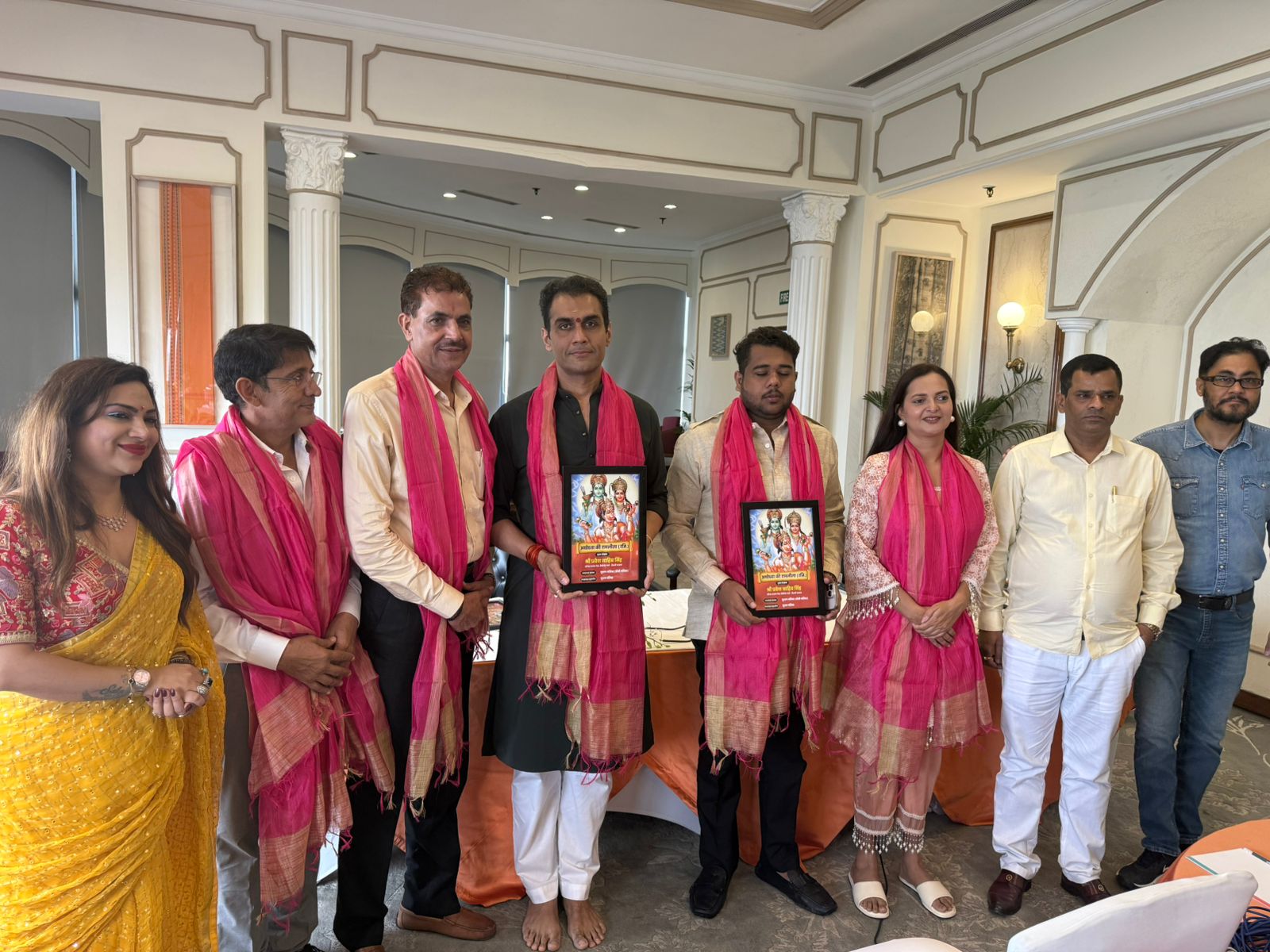 Ayodhya's Ramlila press conference was held