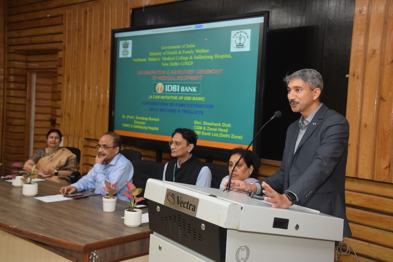 IDBI Bank Strengthens Healthcare Infrastructure at VMMC & Safdarjung Hospital Through Strategic CSR Initiative - photo 2