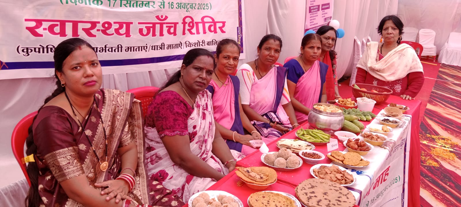 A camp was organized at the Meghnagar Community Health Center as part of the Healthy Women Empowered Family Campaign. - photo 6
