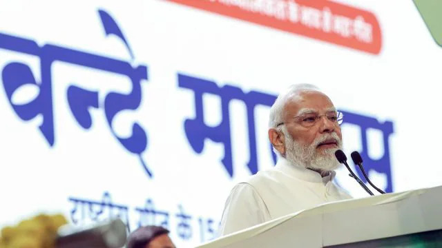 ‘Sowed the Seeds of Partition’: PM Modi Alleges Congress Dropped Important Stanzas of ‘Vande Mataram’