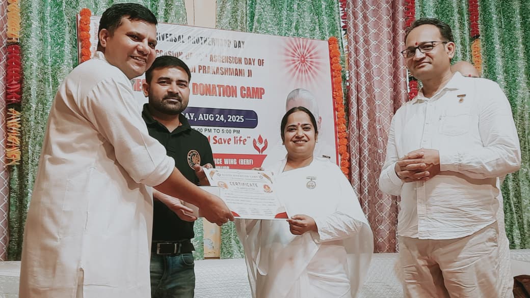 Blood donation camp concluded at Brahma Kumaris Seva Kendra with 31 units of blood donation - photo 6