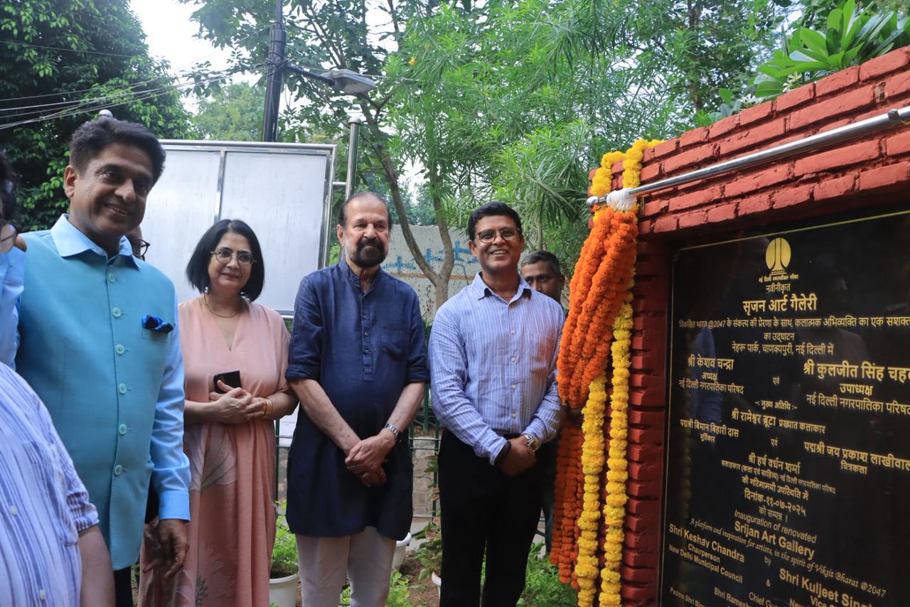 Art in the Heart of the Capital: Shri Keshav Chandra & Shri Kuljeet Singh Chahal Unveil Renovated ‘Srijan Art Gallery’ at Nehru Park - photo 7