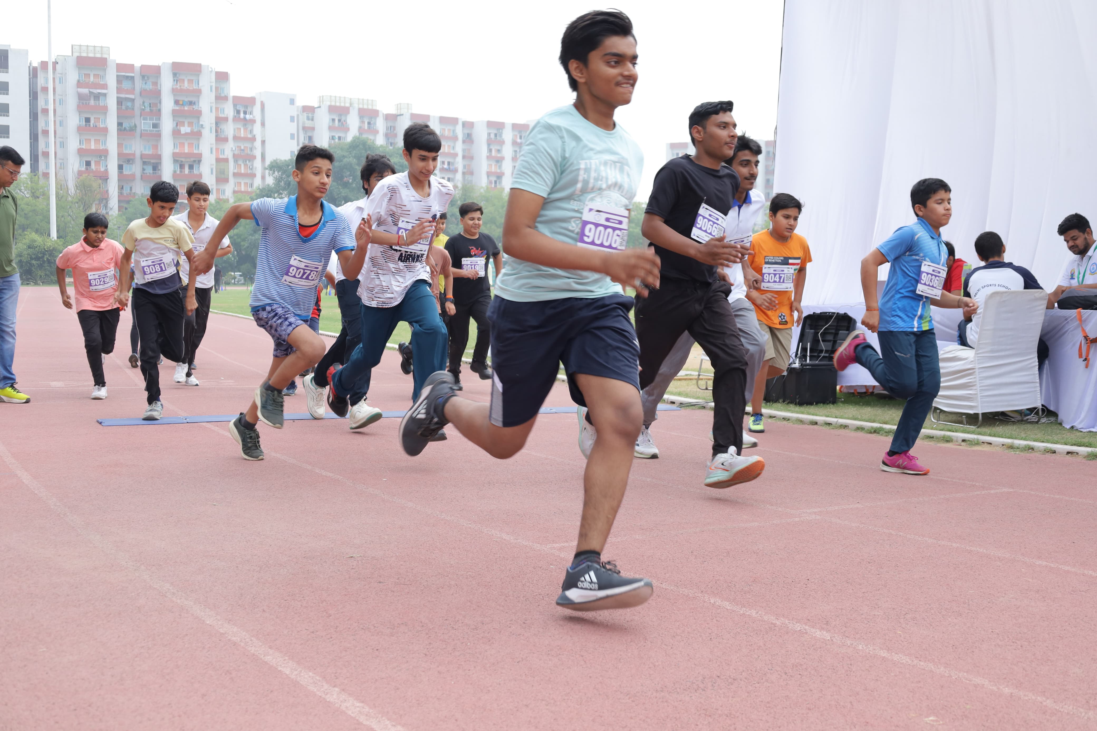 Successful Talent Scouting Event by Delhi Sports University Attracts Students from Across India