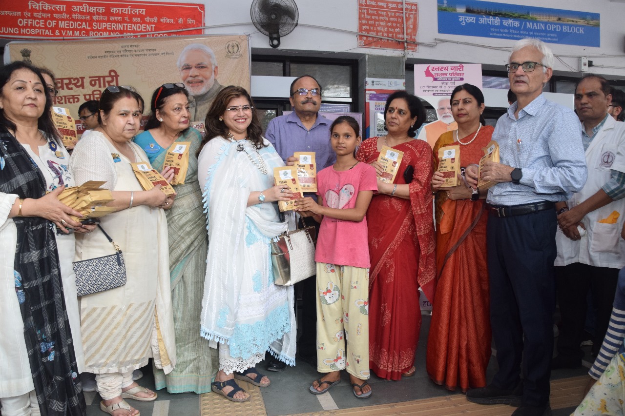 On the occasion of the birthday of Hon’ble Prime Minister Shri Narendra Modi Ji, a campaign “Swasth Nari, Sashakt Parivar” was launched . - photo 3