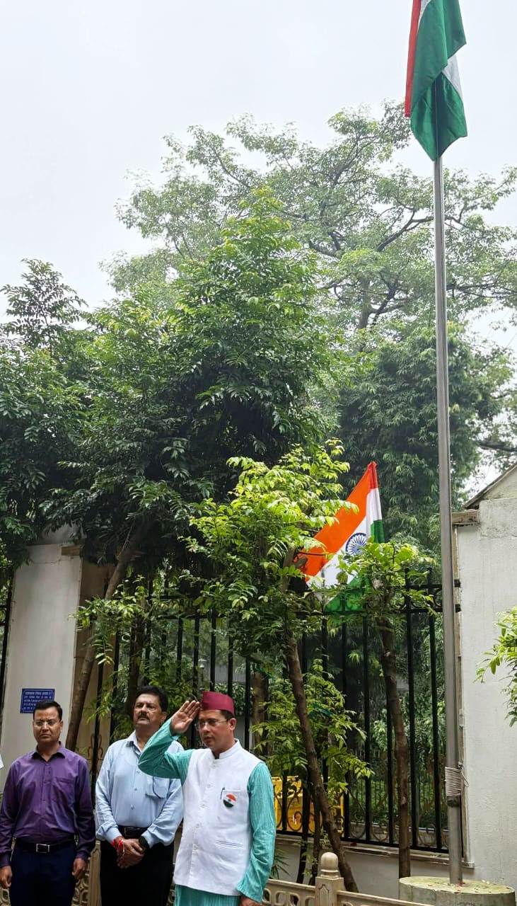 79th Independence Day was celebrated with joy and dignity at Uttarakhand Niwas and Uttarakhand Sadan in New Delhi - photo 2