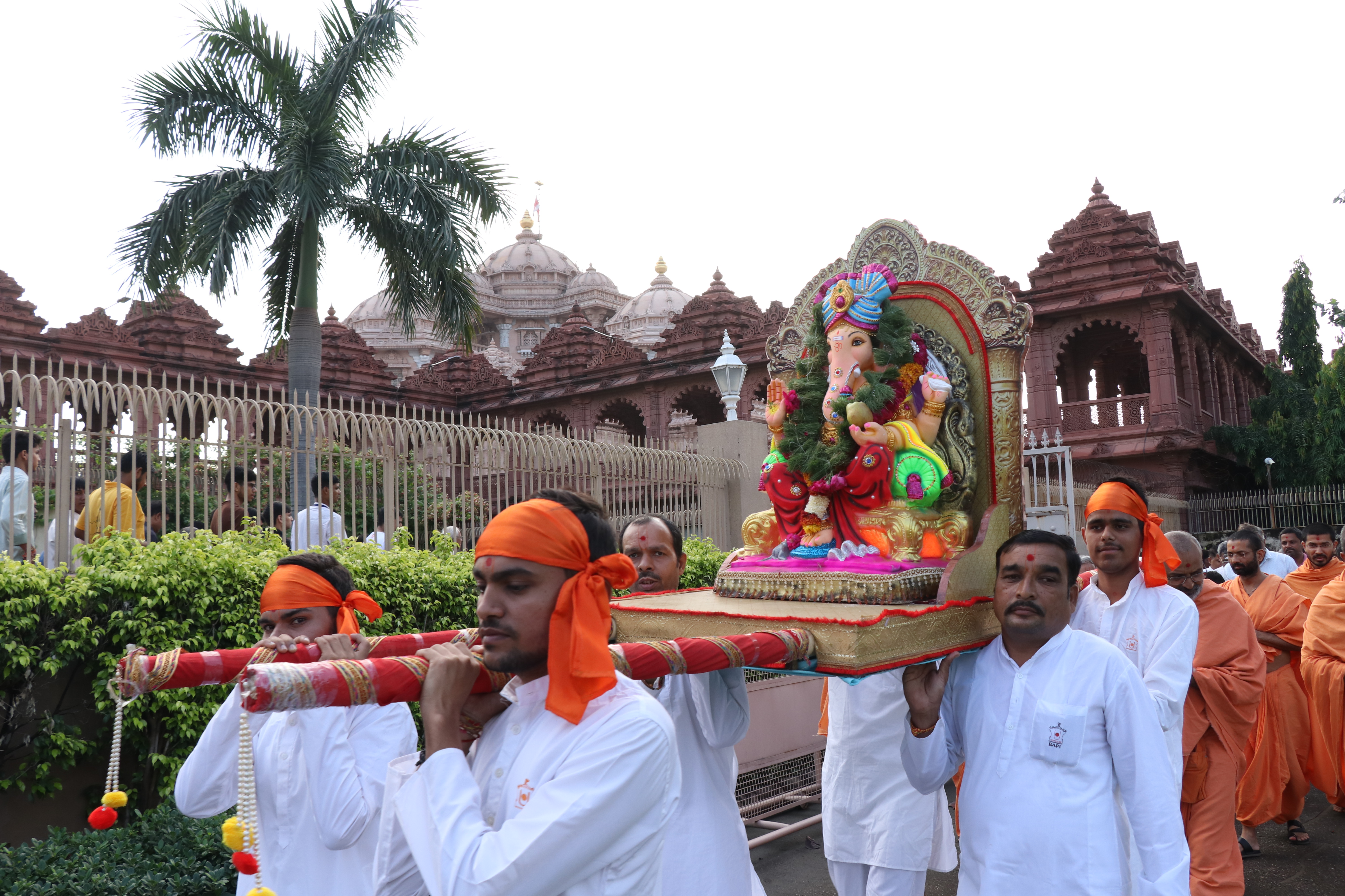 Jal-Jhulni and Ganpati Visarjan Festival at Akshardham Temple - photo 4