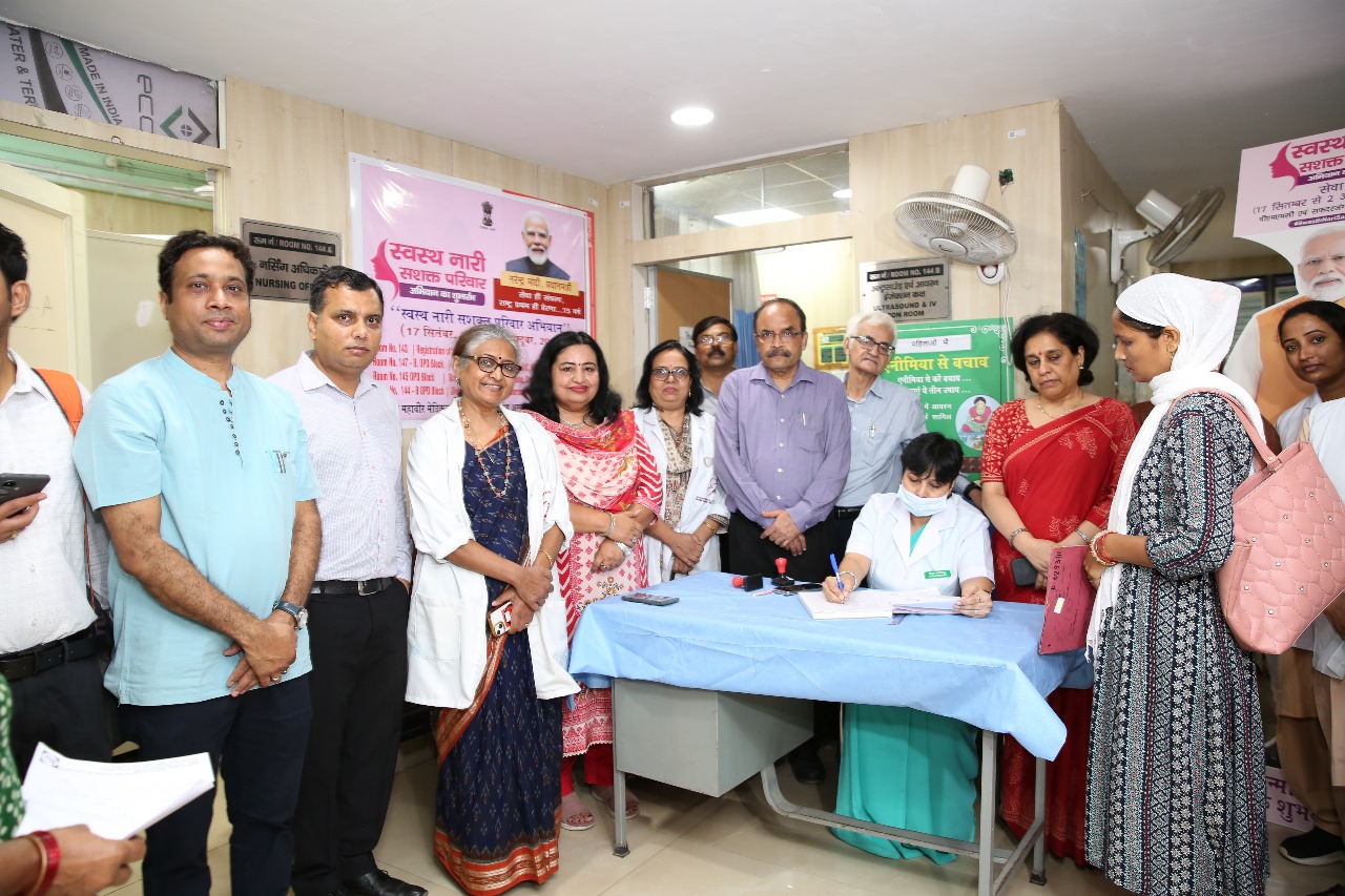 On the occasion of the birthday of Hon’ble Prime Minister Shri Narendra Modi Ji, a campaign “Swasth Nari, Sashakt Parivar” was launched . - photo 5