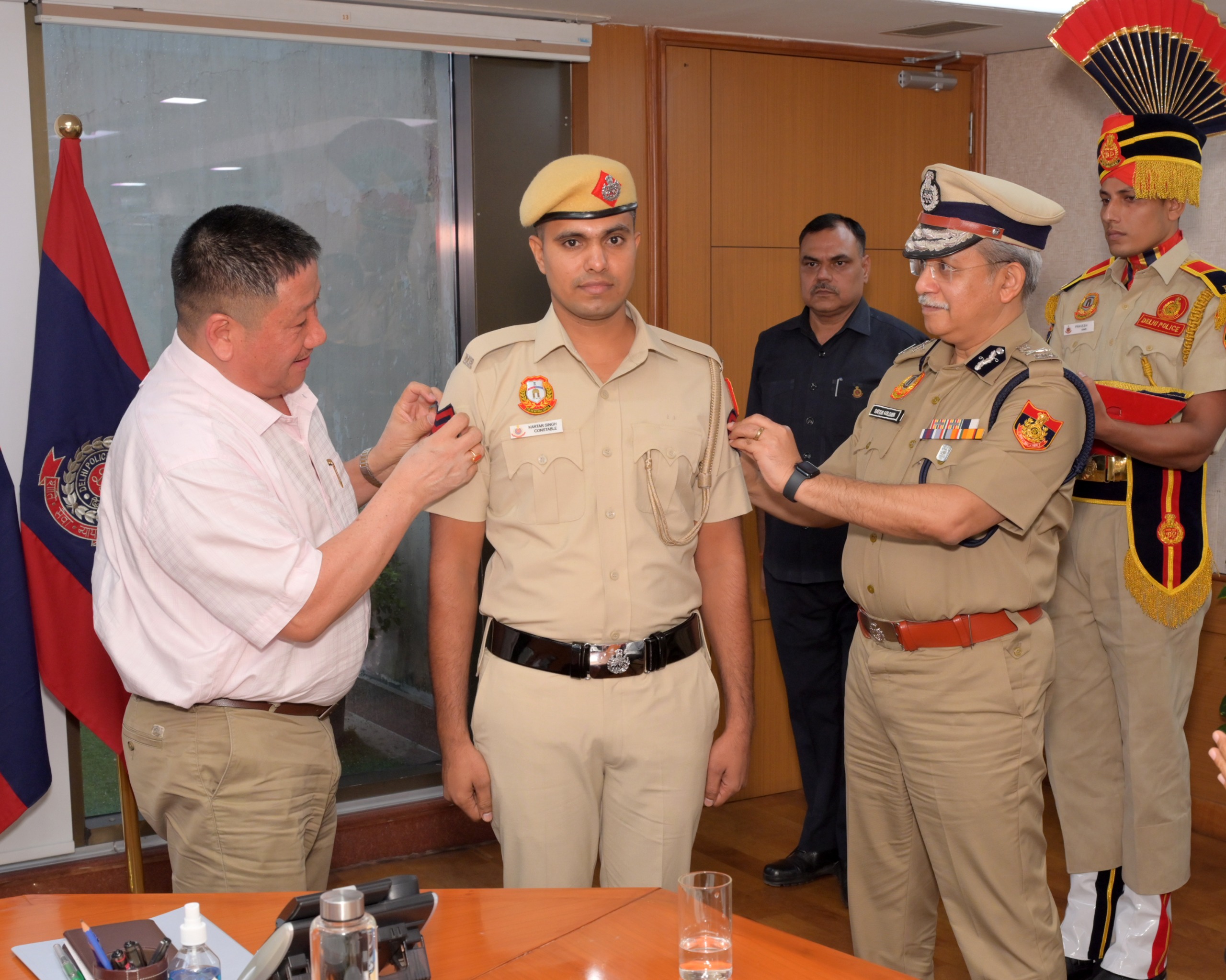CP DELHI GRANTS OUT OT THE TURN PROMOTION TO CT. KARTAR SINGH