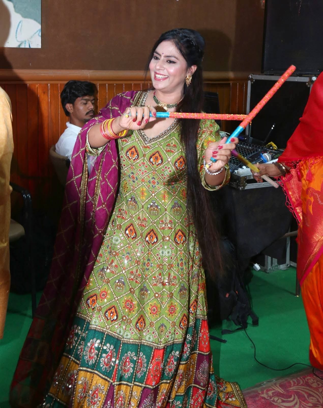 State Press Club, Madhya Pradesh, Organized a Garba Festival of Power and Devotion - photo 3