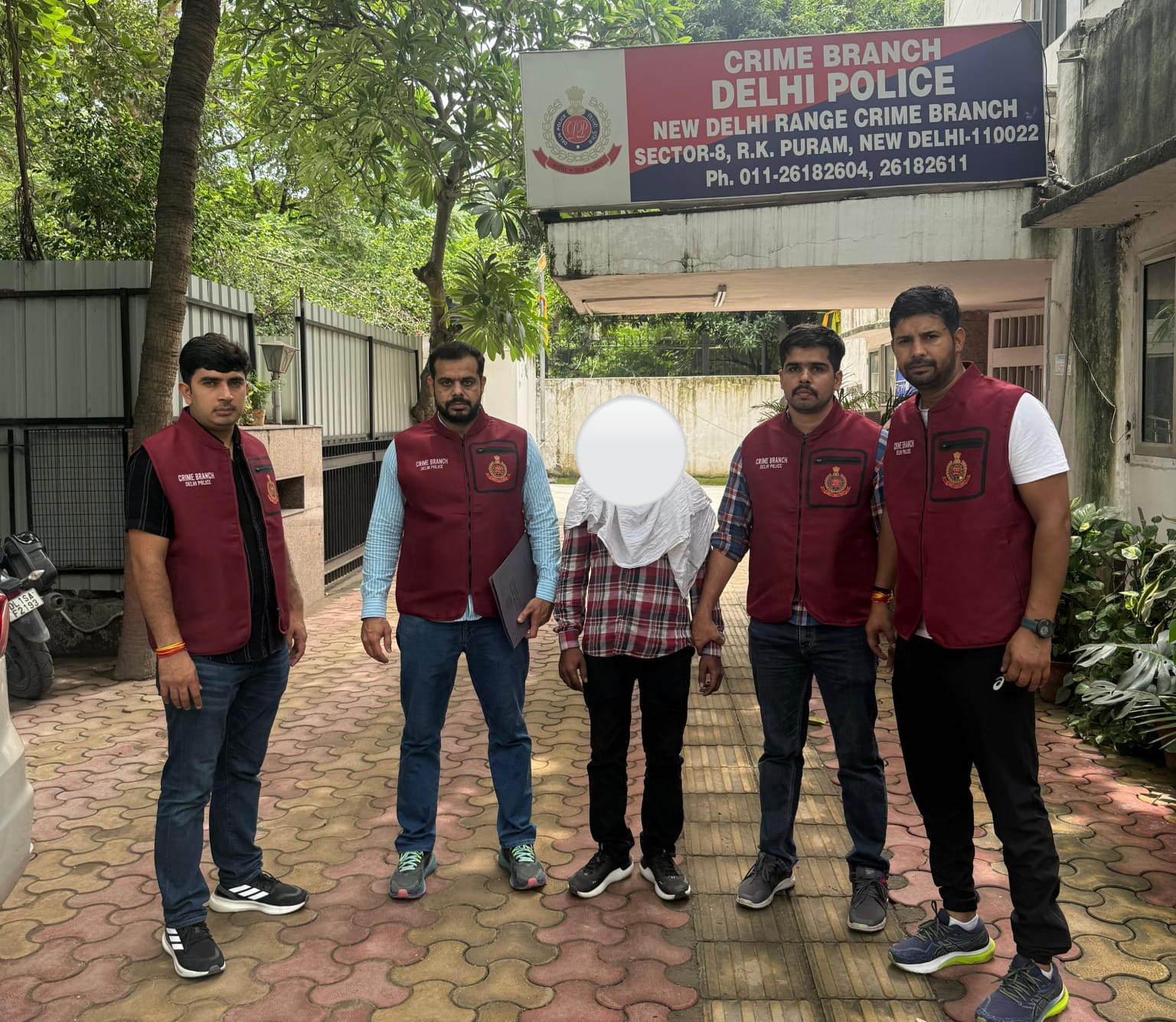 ONE DESPERATE CRIMINAL WANTED IN BRUTAL MURDER  CASE OF PS NARELA, ARRESTED BY THE CRIME BRANCH, NDR 