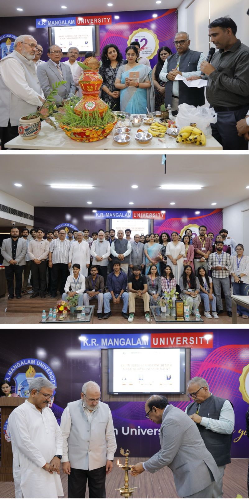 K.R. Mangalam University Hosts Bhumi Suposhan for One Health Initiative to Promote Soil and Human Health