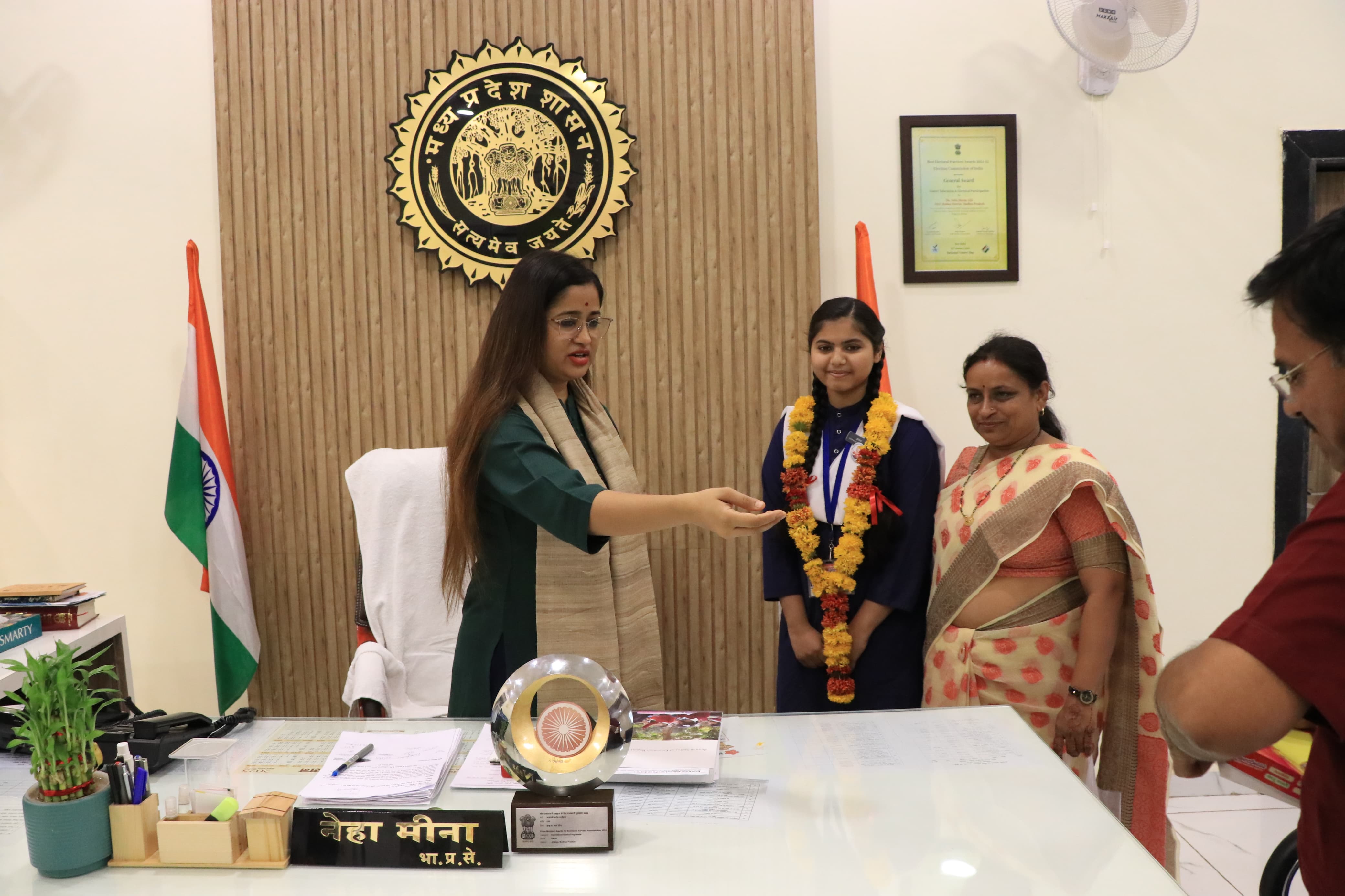 Jhabua district's 12th class student ranks second in the state's merit list
