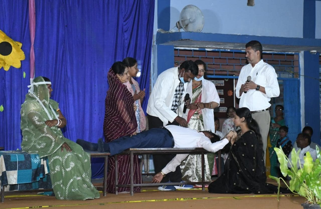 The Meghnagar Catholic Community celebrated its 150th anniversary in a solemn atmosphere.