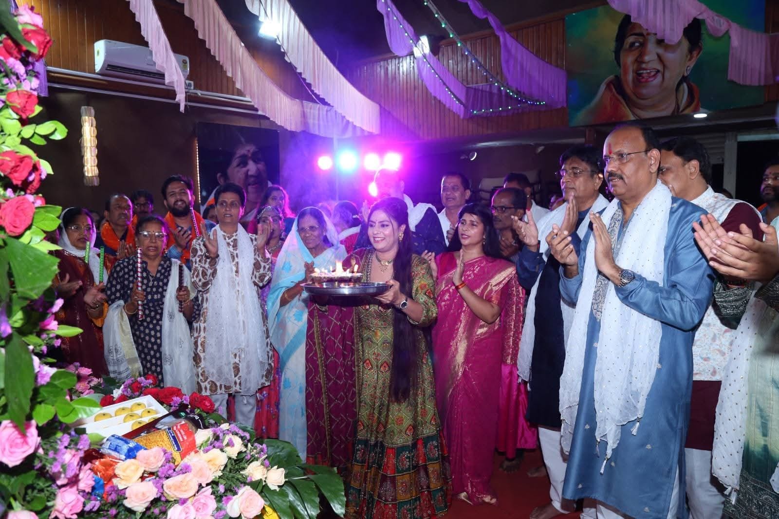 State Press Club, Madhya Pradesh, Organized a Garba Festival of Power and Devotion - photo 4