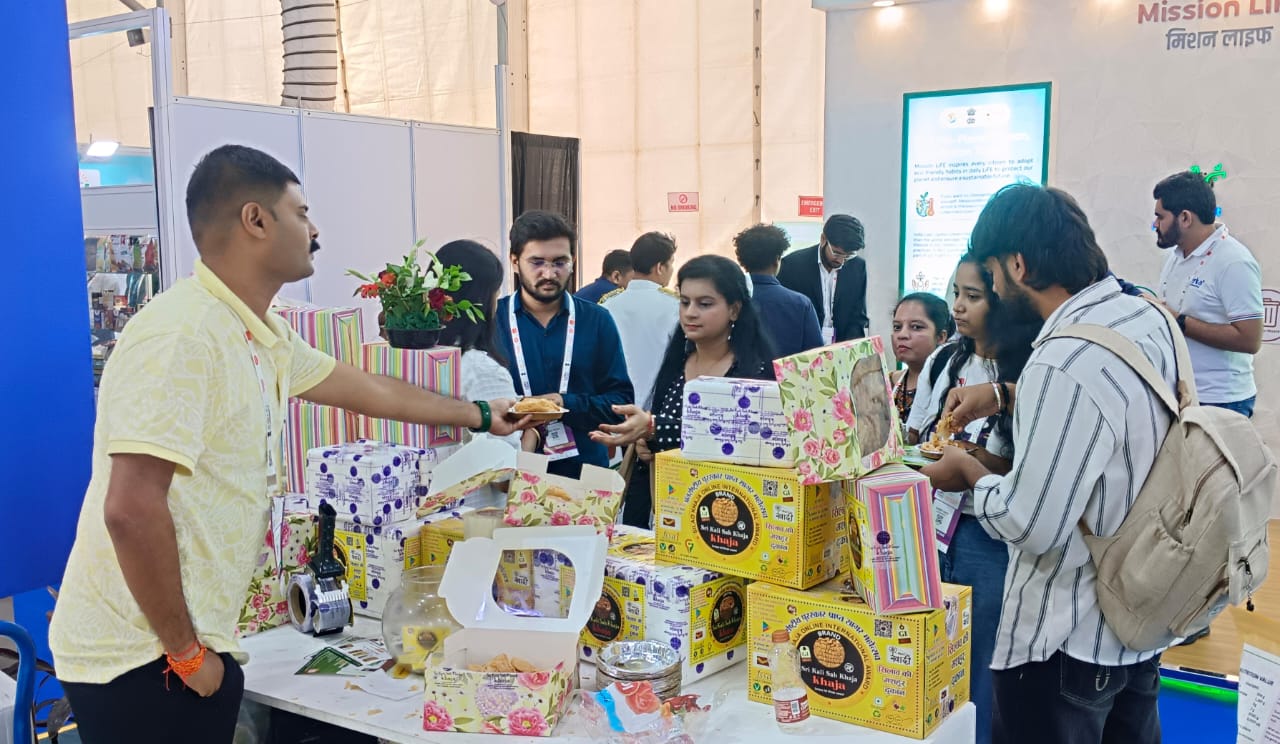 Bihar Pavilion Draws Huge Crowd at World Food India 2025 - photo 1