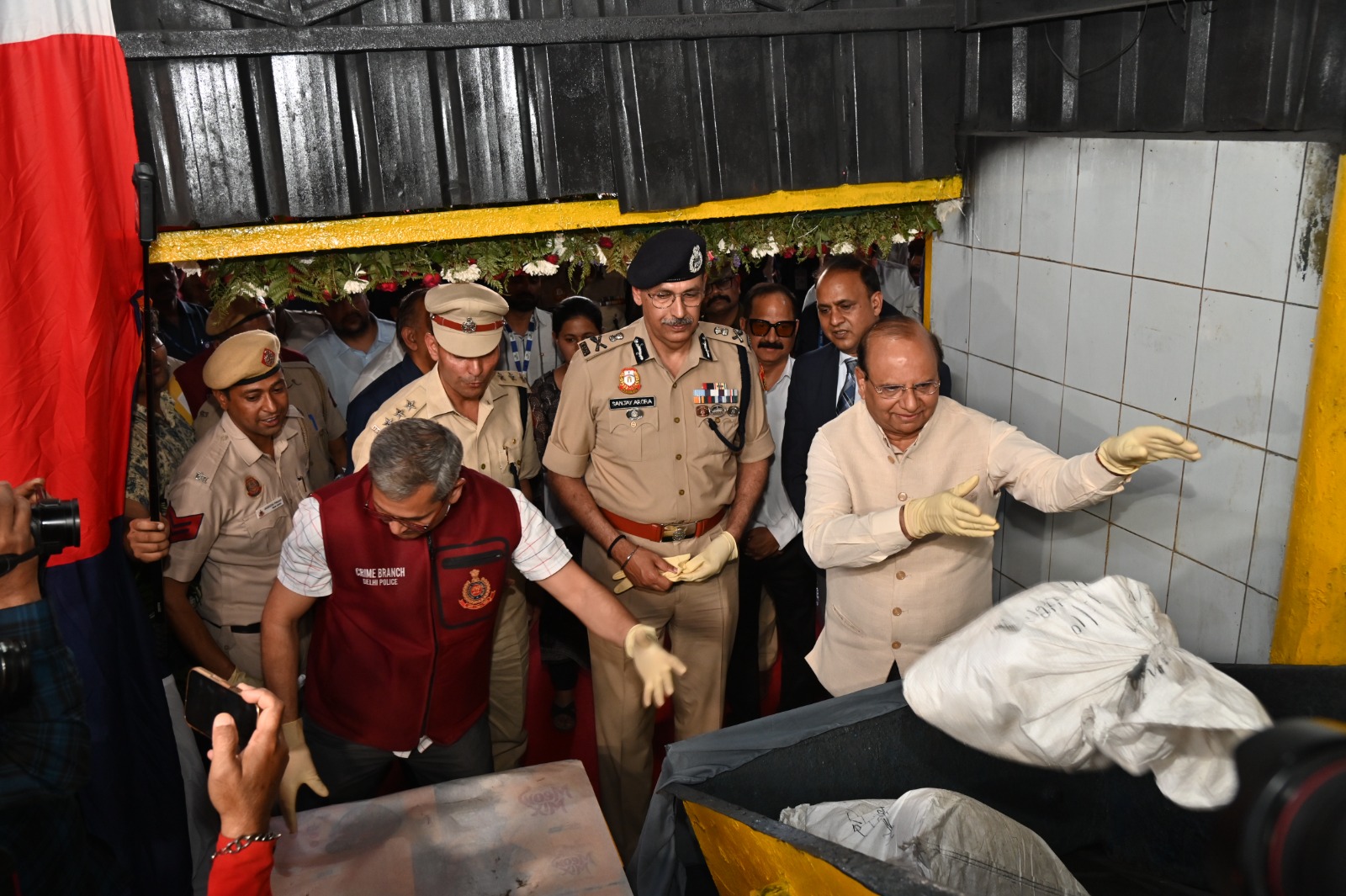 DELHI POLICE CONDUCTED MEGA DRUG DESTRUCTION EVENT  IN PURSUIT OF A DRUG-FREE DELHI BY 2027 - photo 4