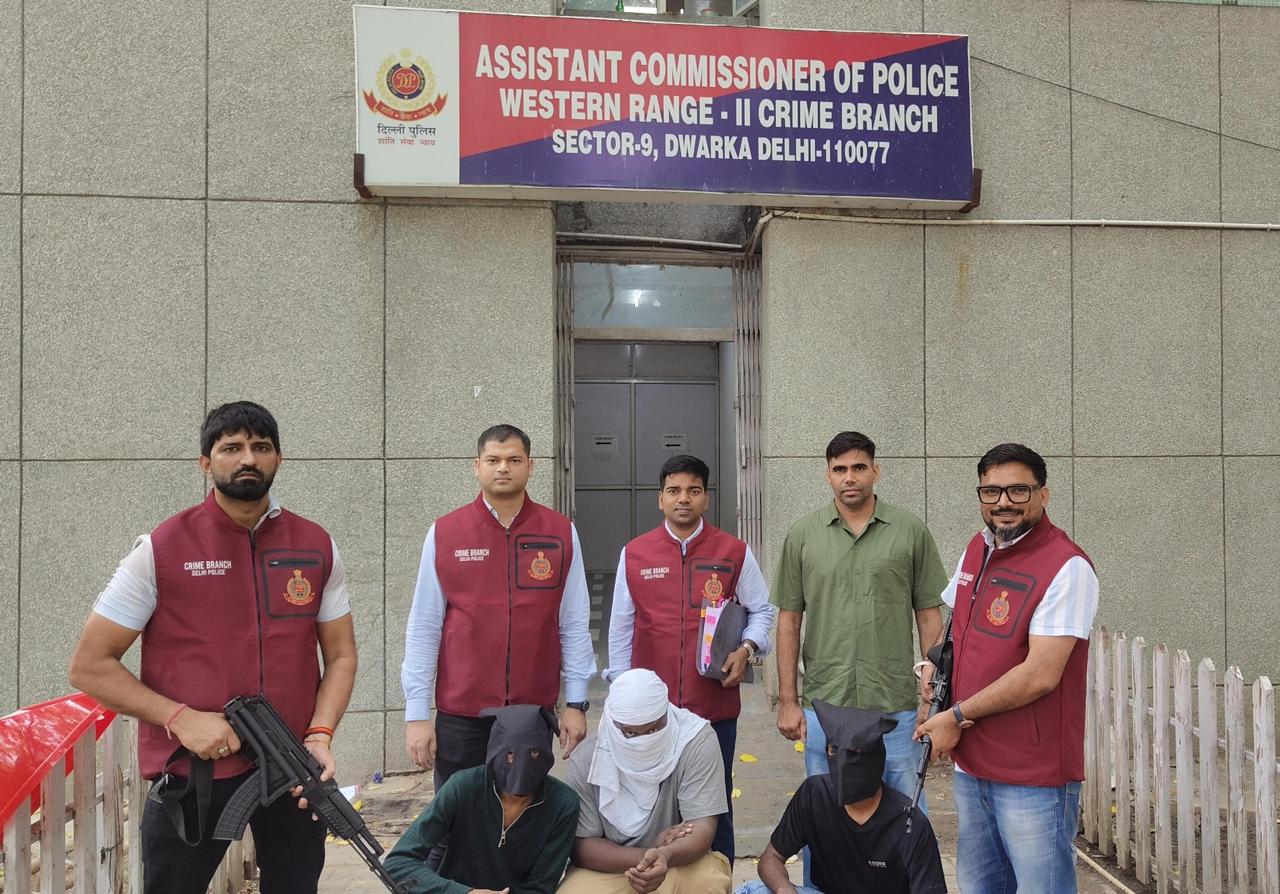 ONE INTERNATIONAL SYNDICATE OF DRUGS SUPPLIERS BUSTED BY CRIME BRANCH WITH MASSIVE RECOVERY OF METHAMPHETAMINE.