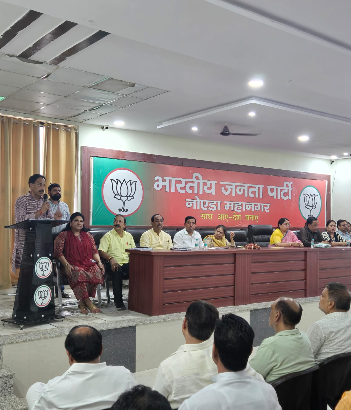 The upcoming Yoga Day will be celebrated at every booth in Noida: Mahesh Chauhan