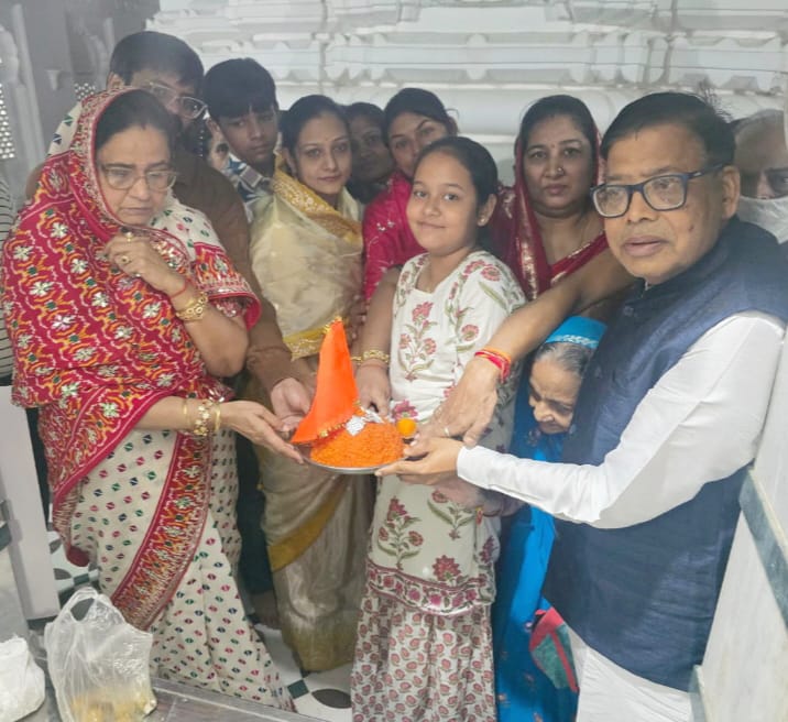 The gates of the Jain temples were inaugurated on the auspicious occasion of the New Year.