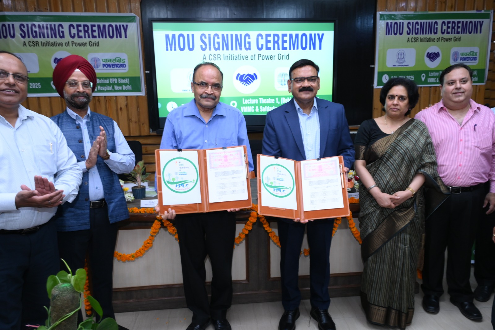 VMMC & Safdarjung Hospital Partners with POWERGRID to Revolutionize Urological Care Through Advanced Medical Equipment Procurement