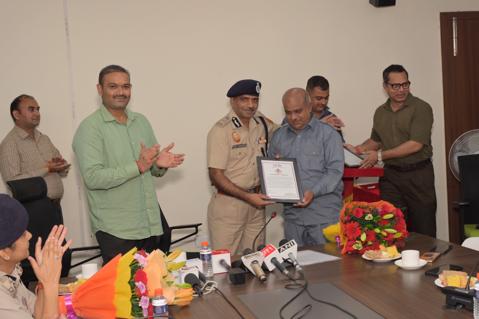 Felicitation Ceremony to honor the Drivers of Highway Hero Trust.