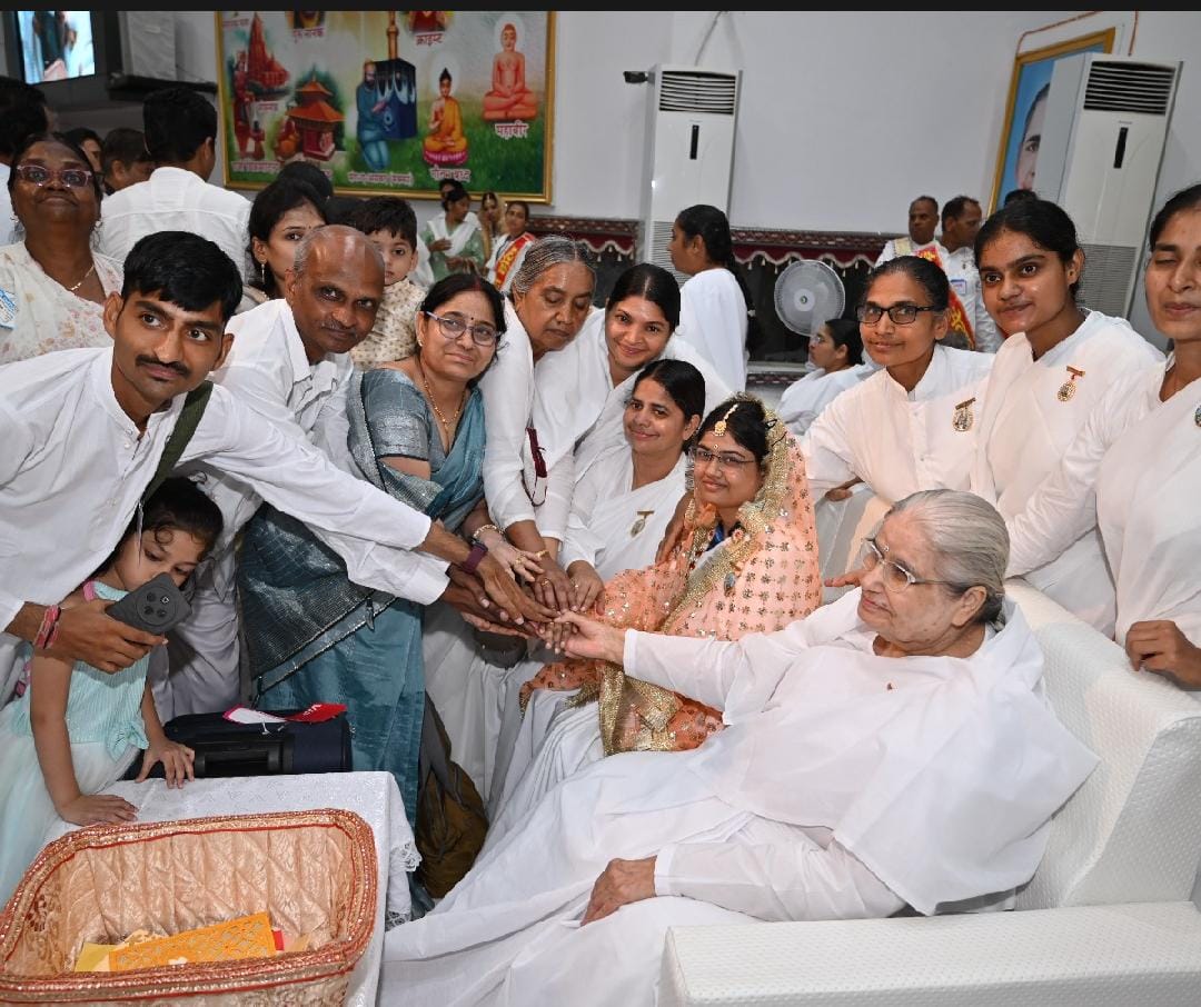 After higher education, she chose the path of spirituality