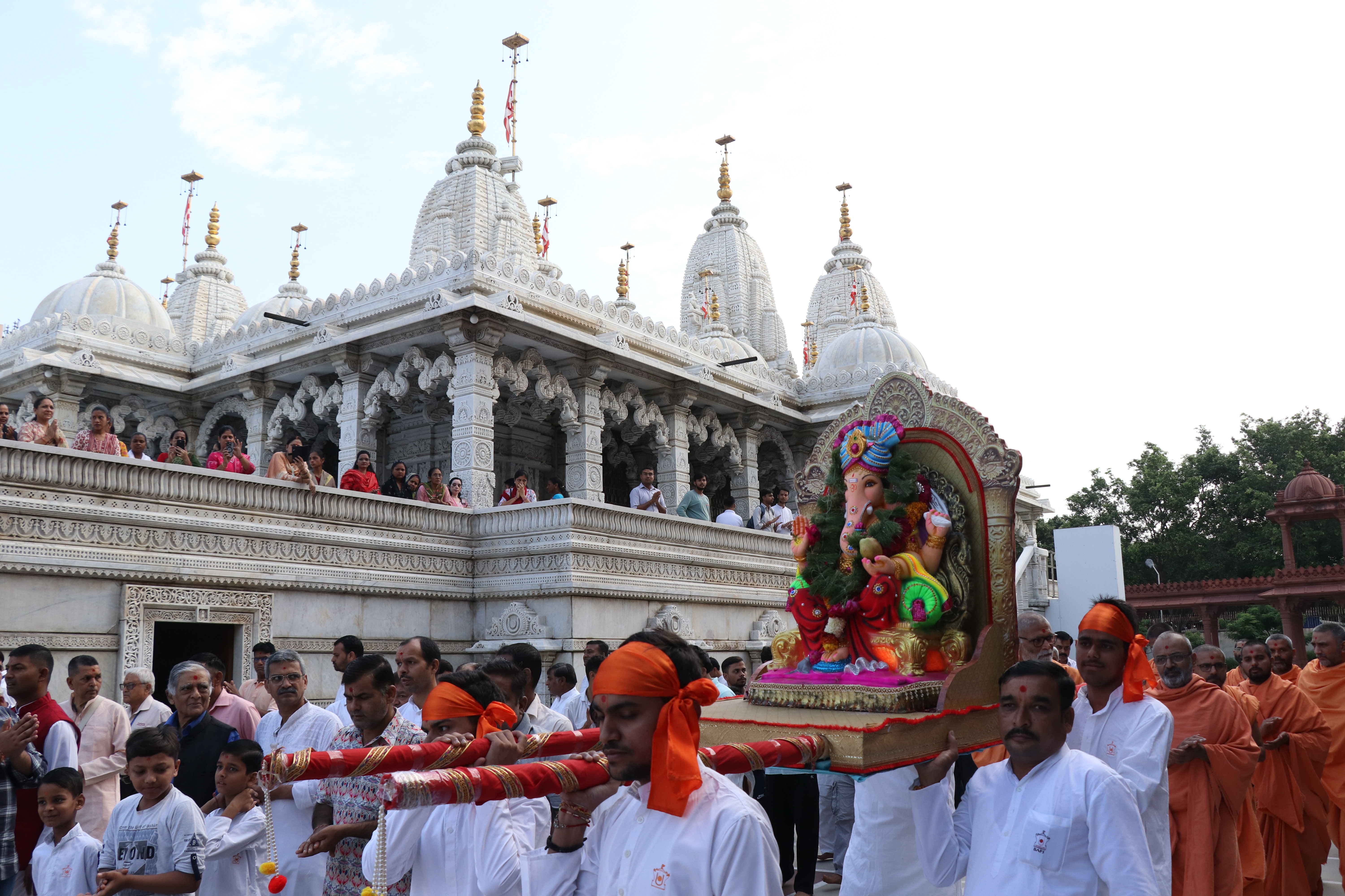 Jal-Jhulni and Ganpati Visarjan Festival at Akshardham Temple - photo 2