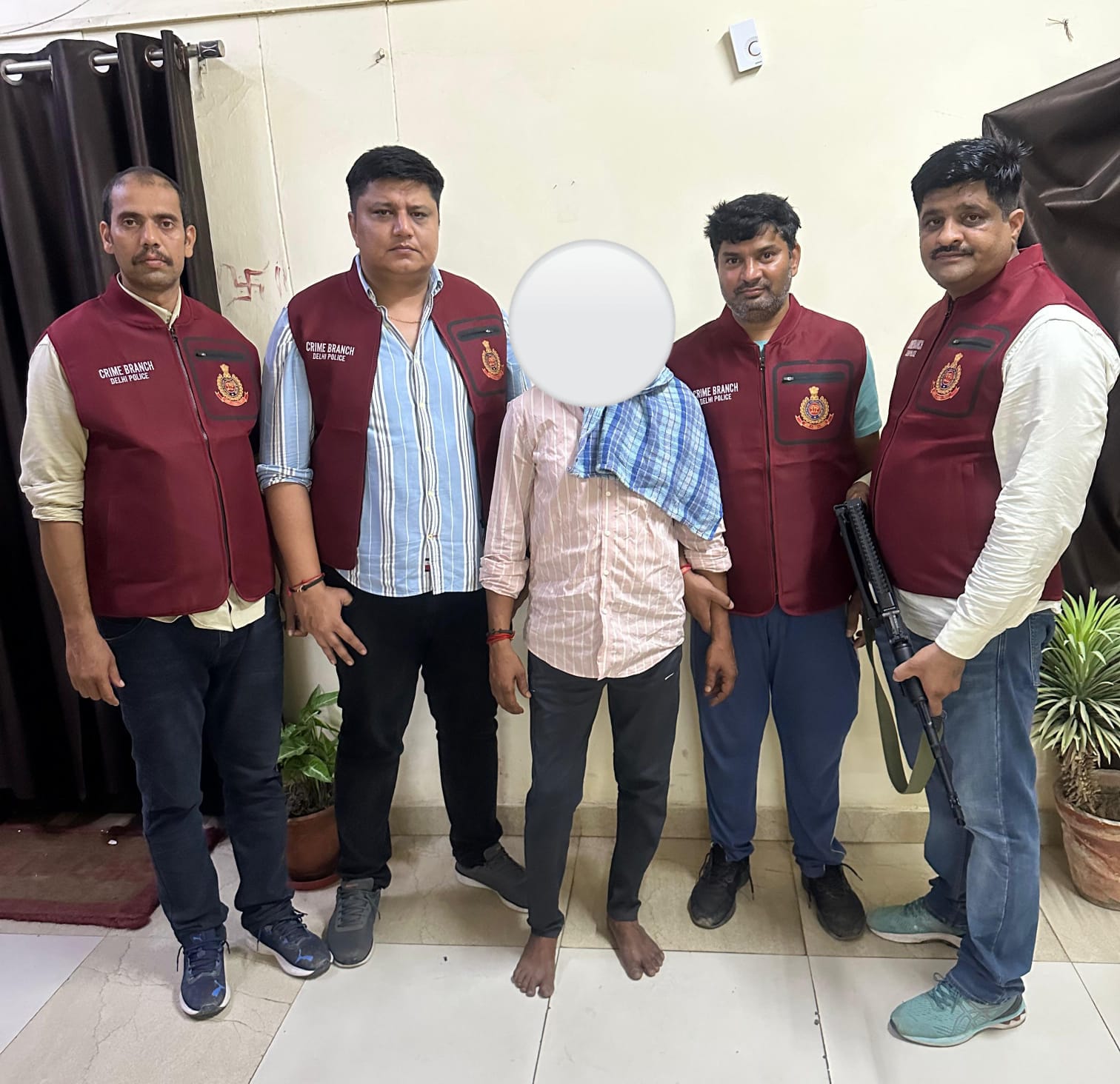 DOUBLE MURDER CONVICT (OF PREGNANT WOMAN & 2-YEAR-OLD SON) NABBED BY ARSC, CRIME BRANCH — ON THE RUN FOR OVER 5 YEARS AFTER JUMPING PAROLE - photo 1
