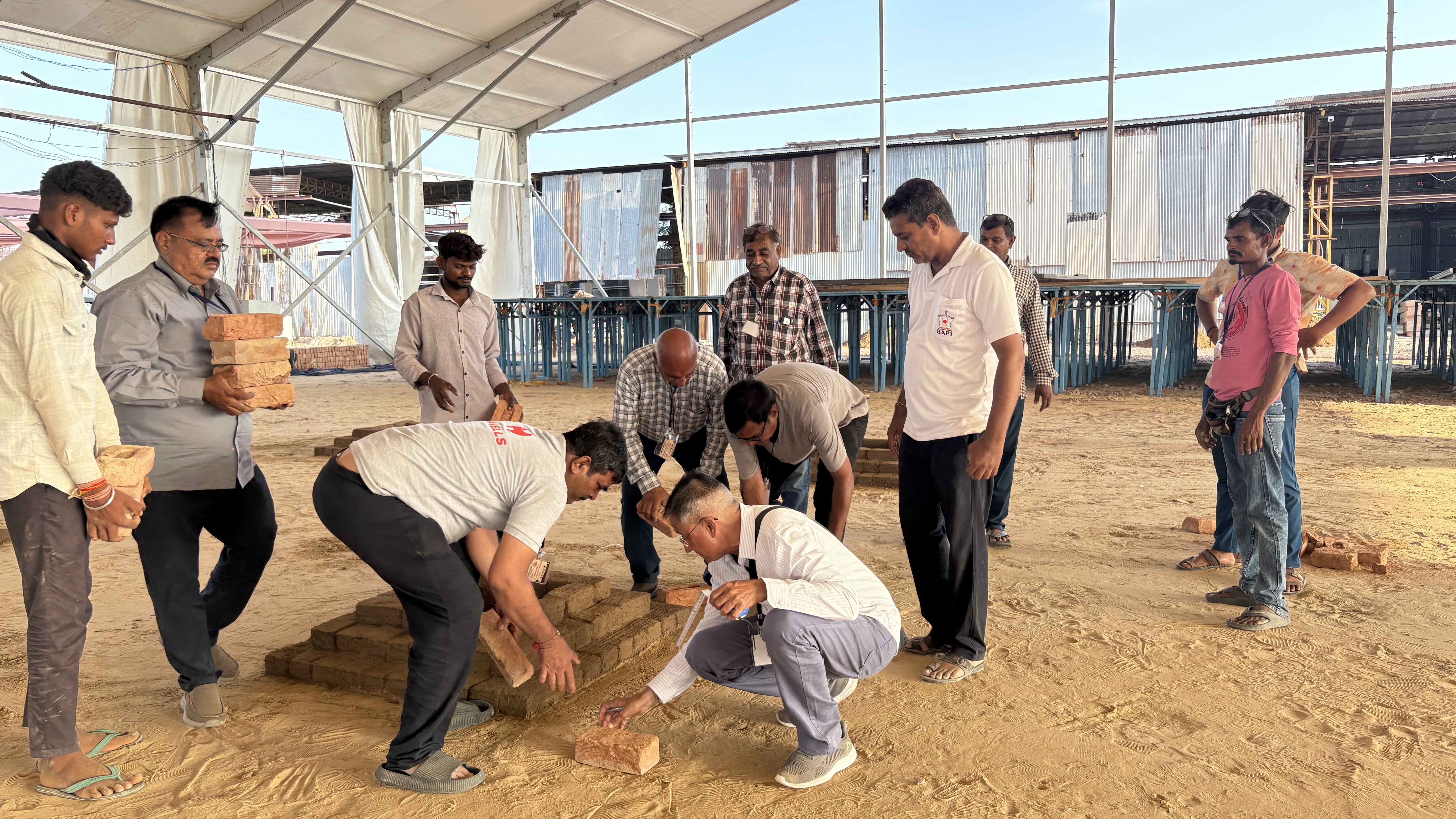 Final Phase Preparations for Consecration of BAPS Swaminarayan Mandir in Jodhpur