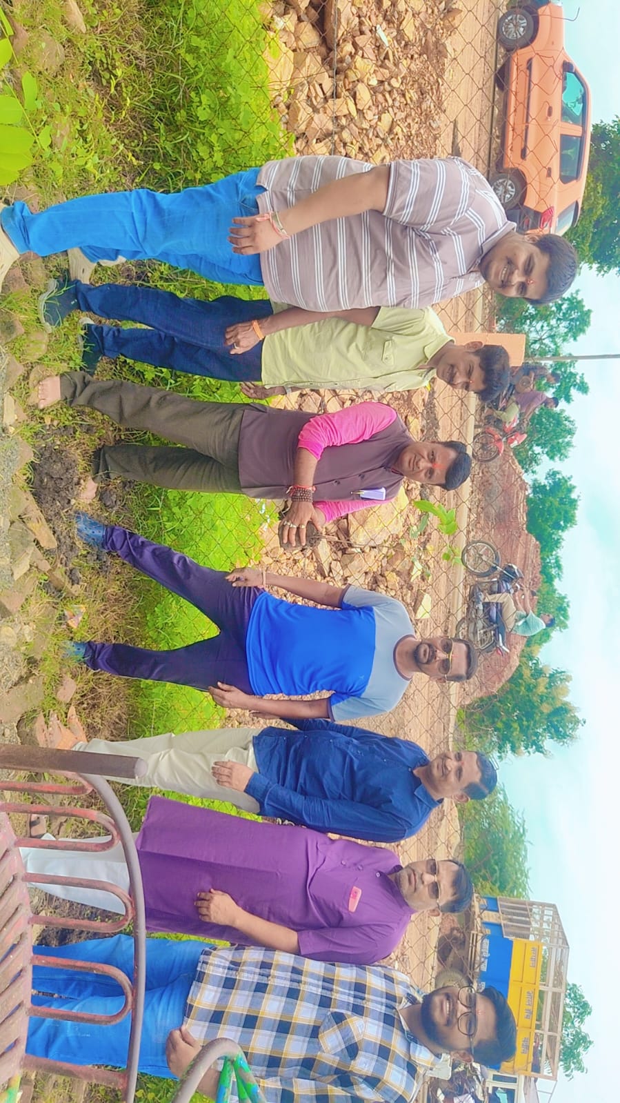 Tree plantation on Hariyali Amavasya at Saraswati Shishu Mandir in Meghnagar - photo 2