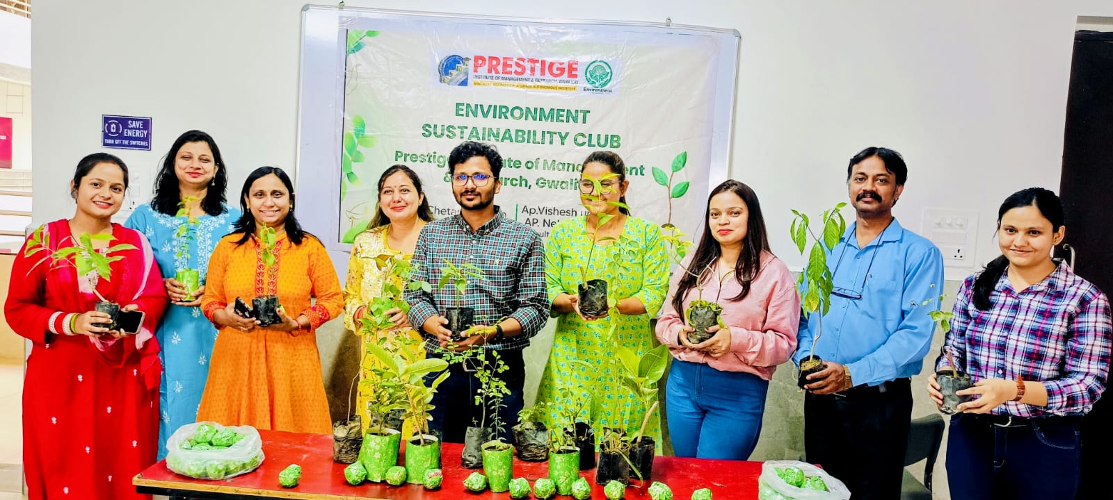 World Environment Day celebrated at Prests Management and Research Institute, Gwalior