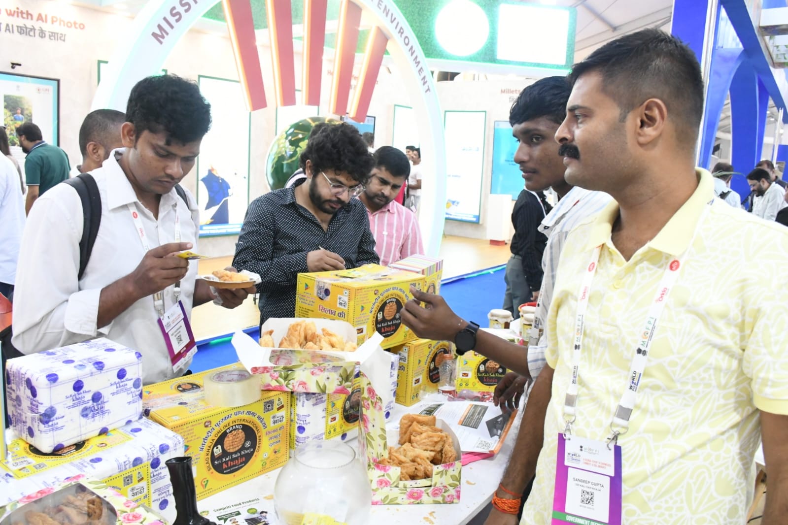 Bihar Pavilion Draws Huge Crowd at World Food India 2025 - photo 2