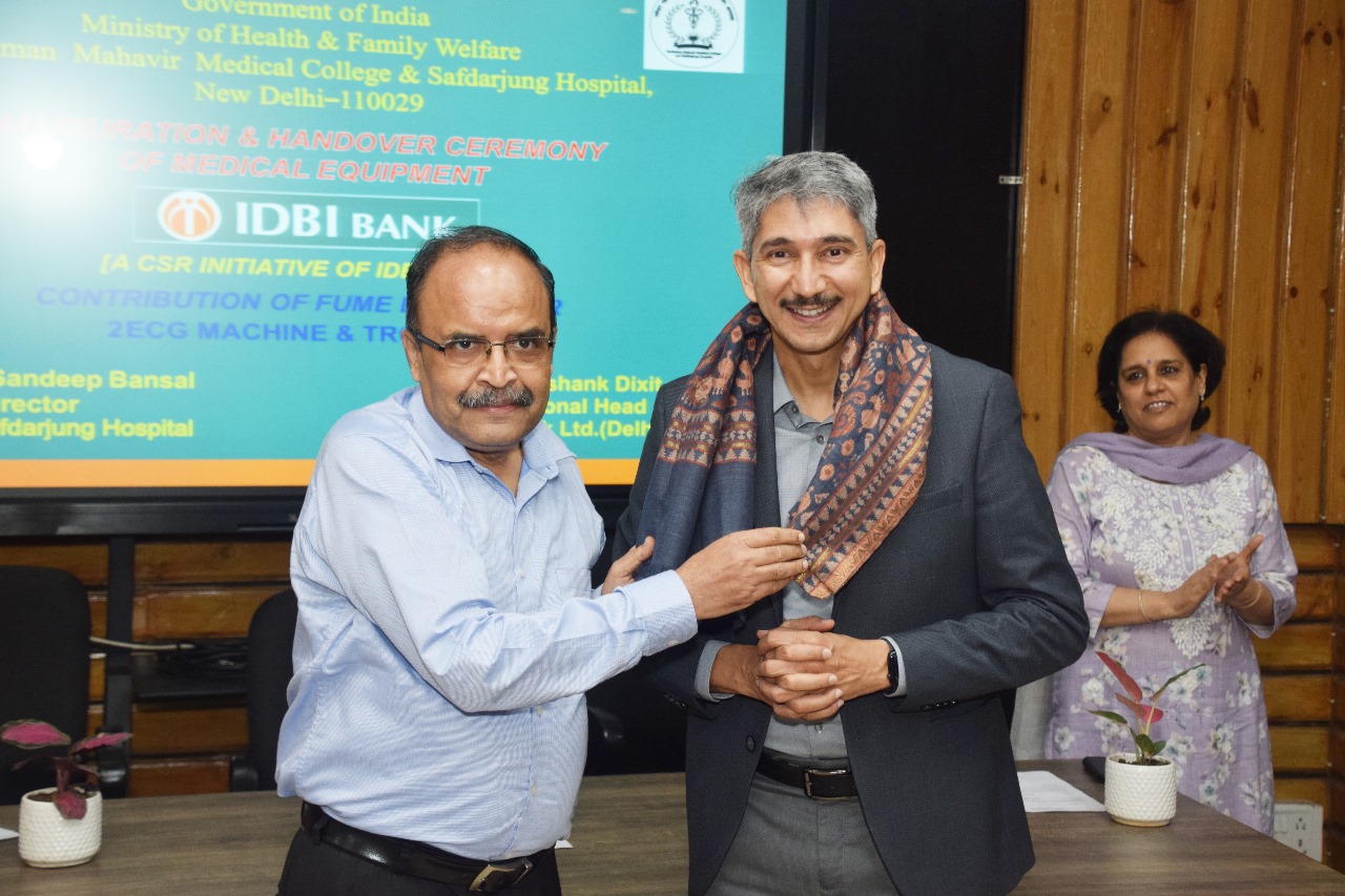 IDBI Bank Strengthens Healthcare Infrastructure at VMMC & Safdarjung Hospital Through Strategic CSR Initiative - photo 3