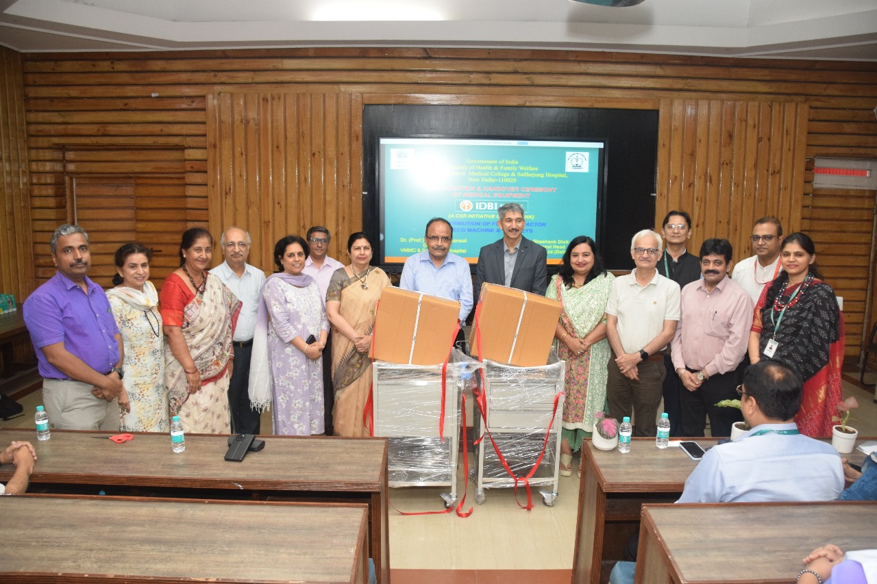 IDBI Bank Strengthens Healthcare Infrastructure at VMMC & Safdarjung Hospital Through Strategic CSR Initiative - photo 7