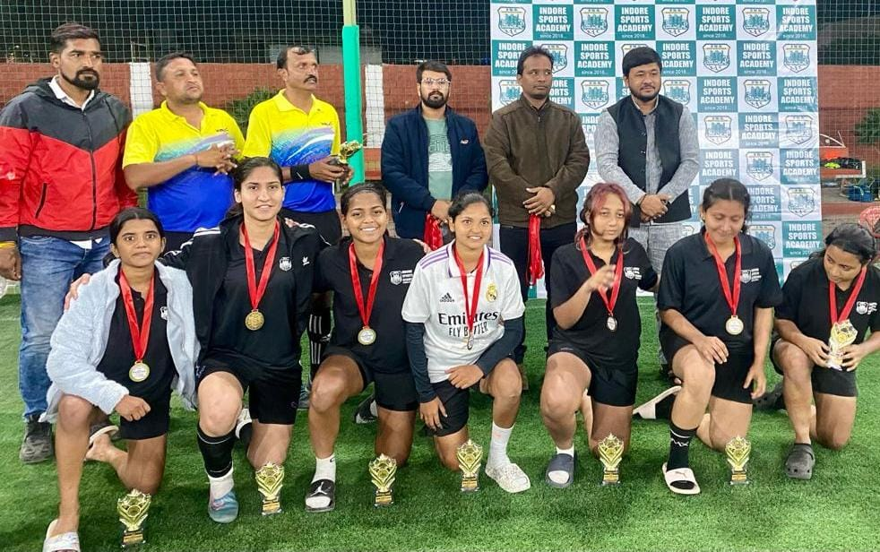 image-119 Black Eagle Mumbai, Shivaji FC, Sardarpur Girls FC Triumph in Indore Sports Academy National Trophy Finals