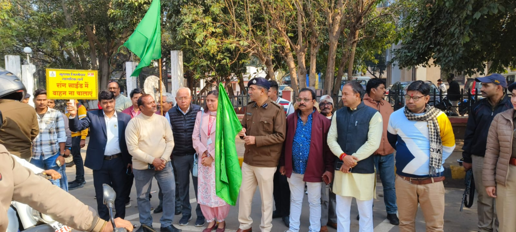 image-65-1024x460 Traffic Safety Rally Led by SP Rajesh Singh Chandel and Minister Mathu Yadav